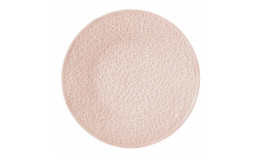 Nori, Teller flach mit Relief ø 282 mm rosé