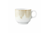 Sento, Becher mit Henkel ø 119 mm / 0,33 l Radiate beige