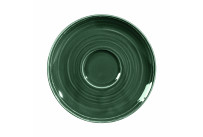 Terra, Kombi-Untertasse mit Relief ø 161 mm moosgrün