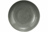 Terra, Coupteller tief mit Relief ø 260 mm / 1,65 l perlgrau