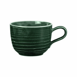 Terra, Kaffeetasse mit Relief ø 118 mm / 0,26 l moosgrün