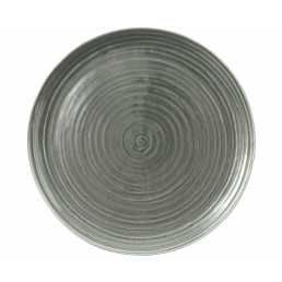Terra, Speiseteller mit Relief ø 315 mm perlgrau