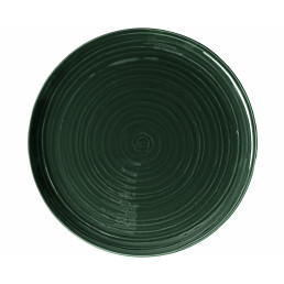 Terra, Speiseteller mit Relief ø 315 mm moosgrün