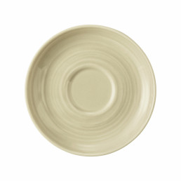 Terra, Teeuntertasse mit Relief ø 133 mm sandbeige