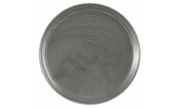 Terra, Speiseteller mit Relief ø 299 mm perlgrau