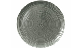 Terra, Speiseteller mit Relief ø 315 mm perlgrau