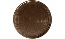 Terra, Speiseteller mit Relief ø 315 mm erdbraun