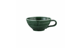 Terra, Teetasse mit Relief ø 109 mm / 0,14 l moosgrün