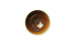 Aurora Vesuvius, Bowl Tulip ø 140 mm / 0,52 l amber