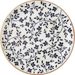 Flora, Coupeteller ø 280 mm blue