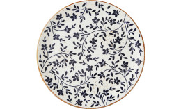 Flora, Coupeteller ø 280 mm blue