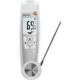 Infrarot-Einstech-Thermometer 104-IR BT mit App-Anbindung