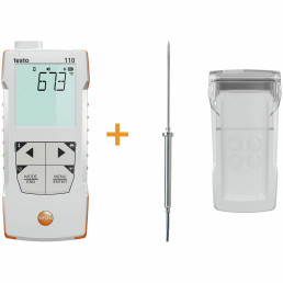 Temperatur-Messgerät 110 Food Set mit Edelstahl-Lebensmittelfühler