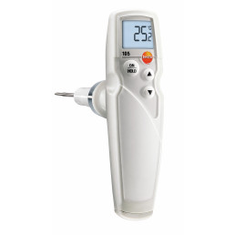 105 Einhand-Einstech-Thermometer -50°C bis +275°C Fühler wechselbar
