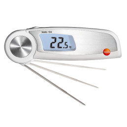 104 Klapp-Thermometer wasserdicht -50°C bis +250°C Fühler 106 mm lang