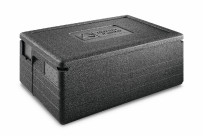 EPP-Box Unistar 33,00 l /  695 x 495 x 185 mm schwarz mit Deckel