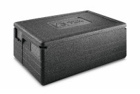 EPP-Box Unistar 44,00 l / 695 x 495 x 220 mm schwarz mit Deckel