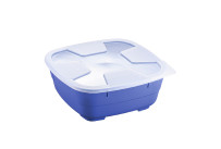 GoodBowl Big 5er Set 1,30 l / 185 x 185 x 76 mm blau