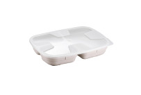GoodBowl Trio 5er Set 0,58 l + 2 x 0,22 l / 247 x 185 x 51 mm sand