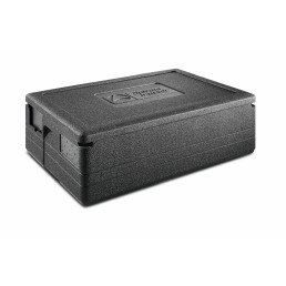 EPP-Box GN 1/1 Gastrostar 50,00 l / 600 x 400 x 330 mm inkl. Deckel schwarz