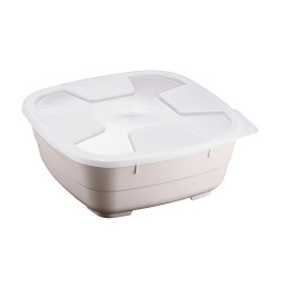 GoodBowl Big 5er Set 1,30 l / 185 x 185 x 76 mm sand
