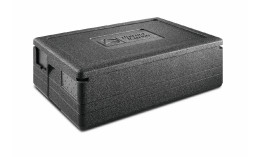 EPP-Box GN 1/1 Gastrostar 50,00 l / 600 x 400 x 330 mm inkl. Deckel schwarz