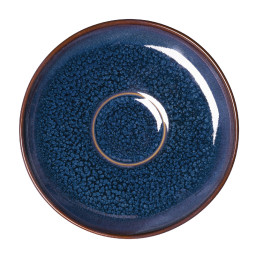 Crafted Denim, Espressountertasse ø 120 mm blau