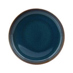 Crafted Denim, Teller tief ø 215 mm / 0,83 l braun