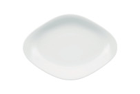 Sedona, Teller flach oval 360 x 250 mm weiß