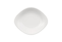 Sedona, Teller flach oval 260 x 210 mm weiß