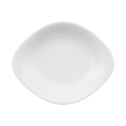 Sedona, Teller flach oval 260 x 210 mm weiß