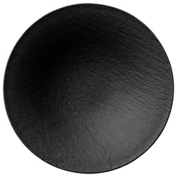 The Rock Black Shale, Coupeteller tief ø 290 mm / 0,44 l schwarz