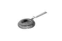 Barsieb mit Feder ø 85 mm gun metal