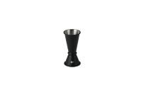 Jigger Japanese Style 90 mm hoch / 0,02 l / 0,04 l schwarz matt
