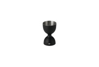 Jigger Rim Bell 80 mm hoch / 0,03 l / 0,06 l schwarz matt