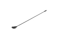 Barlöffel Twisted Classic 400 mm schwarz matt