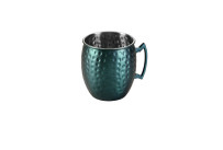Moscow Mule ø 90 mm / 0,50 l gehämmert blau matt