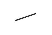 Glastrinkhalm mit Bürste 150 mm schwarz / Set á 50 Stück