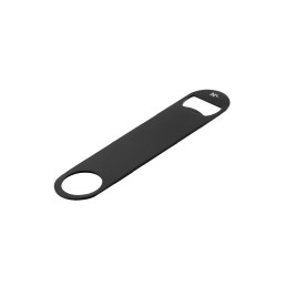 Flaschenöffner 180 x 40 mm schwarz matt