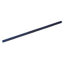 Glastrinkhalm mit Bürste 230 mm blau / Set á 50 Stück