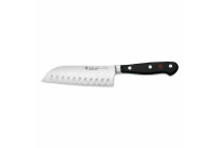 Classic, Santoku Klingenlänge 140 mm / 264 mm lang mit Kullenschliff