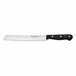 Gourmet, Brotmesser Klingenlänge 200 mm / 332 mm lang Wellenschliff