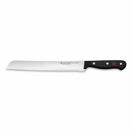 Gourmet, Brotmesser Klingenlänge 230 mm / 363 mm lang Wellenschliff