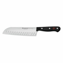 Gourmet, Santoku Klingenlänge 170 mm / 308 mm lang mit Kullenschliff